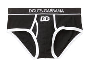 Dolce & Gabbana Branded Plate Baseball Cap White