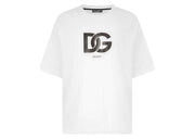 Dolce & Gabbana Cotton DG Logo Print T-Shirt White