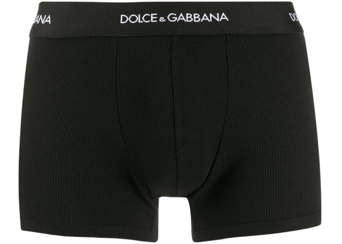 Dolce & Gabbana Logo Boxers Black