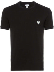 Dolce & Gabbana Logo Small Patch Cotton T-Shirt Black