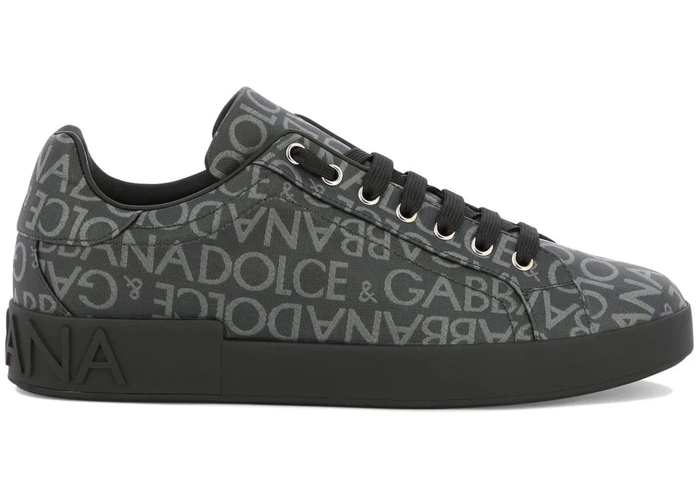 Dolce & Gabbana Portofino Allover Logo Black