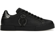 Dolce & Gabbana Portofino Crown Patch Black