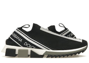 Dolce & Gabbana Sorrento Logo Slip On Black Grey White