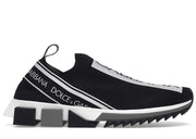 Dolce & Gabbana Sorrento Logo Slip On Black White (Women's)