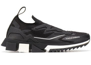 Dolce & Gabbana Sorrento Slip On Black White Sole (Women's)