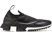 Dolce & Gabbana Sorrento Slip On Black White Sole (Women's)