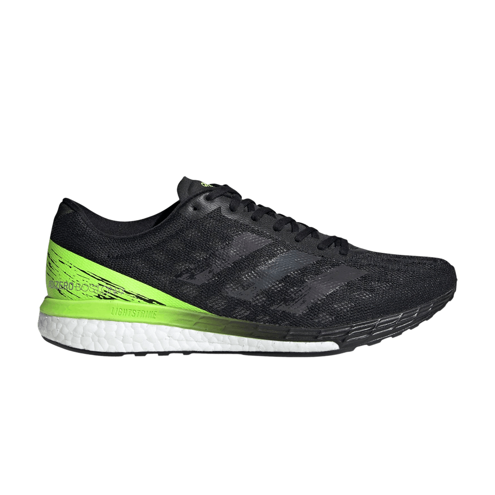 Adidas Adizero Boston 9 Black Signal Green