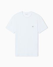 Emporio Armani Fitted loungewear T-shirt in soft modal
