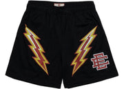 Eric Emanuel EE Basic Lightning Bolt ShortBlack/Yellow/Red