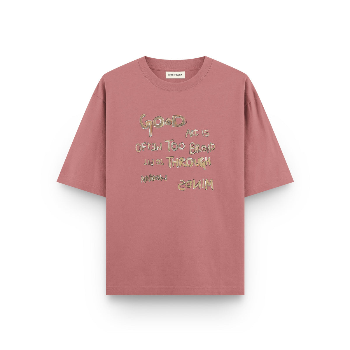 Eternity // Peach Oversized Unisex T-shirt