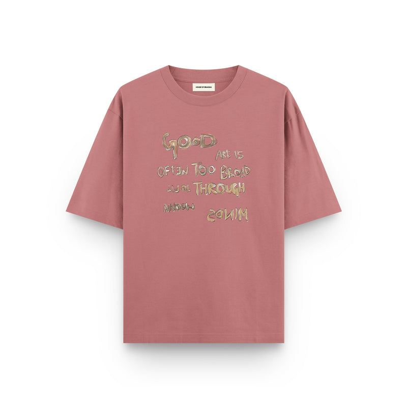 Eternity // Peach Oversized Unisex T-shirt
