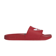 Adidas Adilette Lite Slides Trefoil Logo - Scarlet