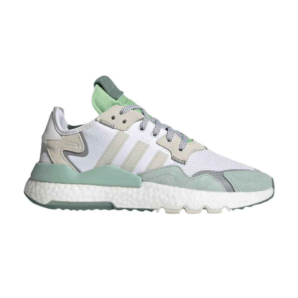 Adidas Wmns Nite Jogger 'White Aluminum'