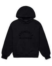 Fear of God Essentials Arch Logo Hoodie Jet Black