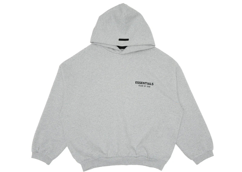 Fear Of God Essentials Fleece Hoodie Light Heather Gray