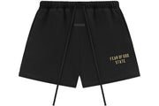 Fear of God Essentials Fleece Soccer Shorts Black