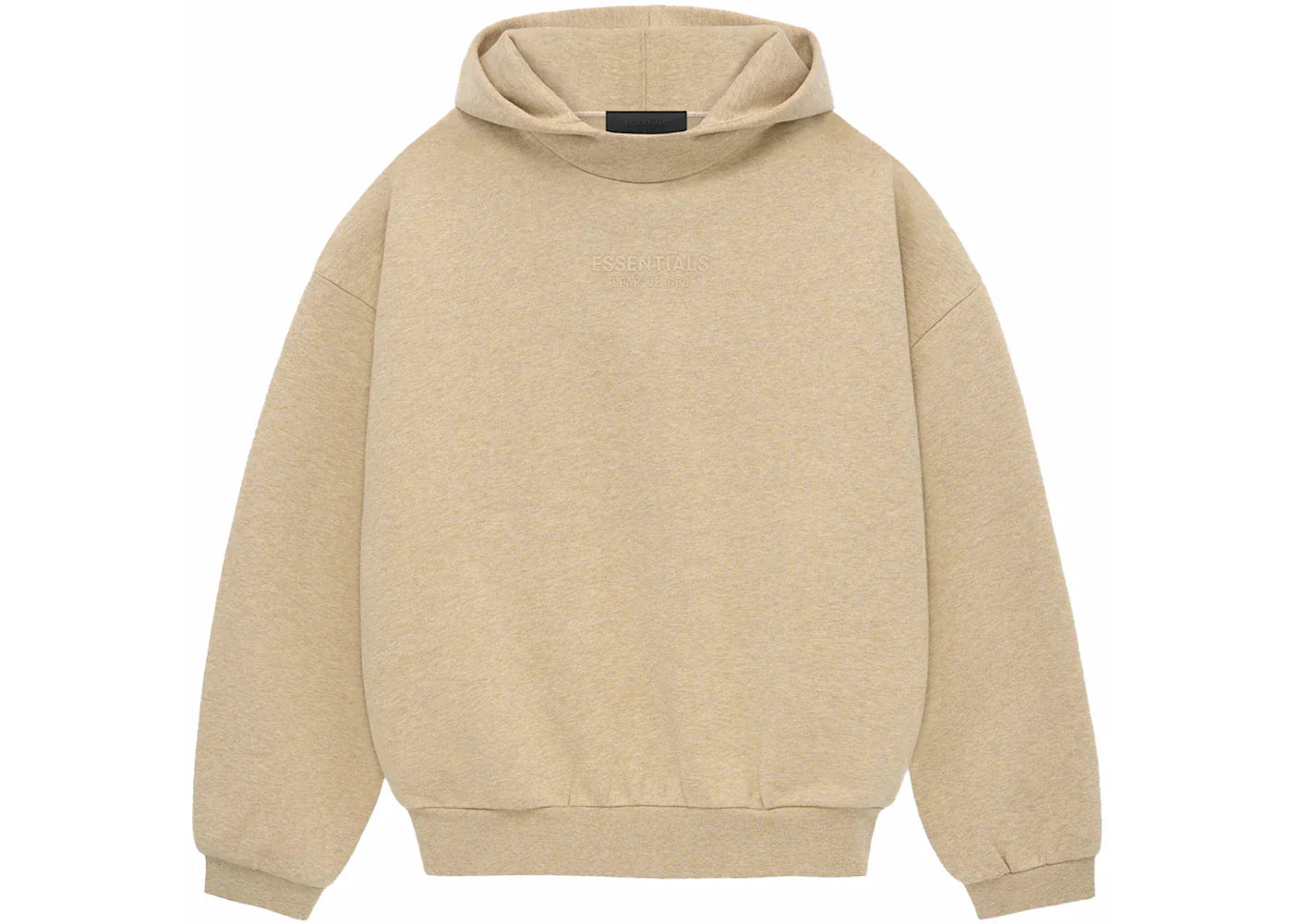 Fear Of God Essentials Hoodie Gold Heather