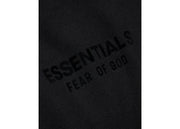 Fear Of God Essentials Hoodie Jet Black