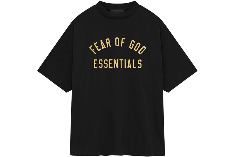 Fear of God Essentials Jersey Crewneck T-Shirt Black