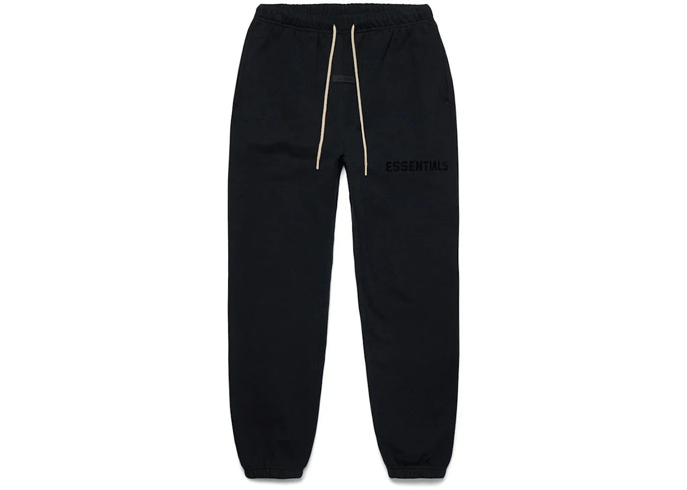 Fear Of God Essentials Cream Drawstring Sweatpant Jet Black