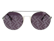 Fendi Rectangle Sunglasses Silver (FE40060U 16X)