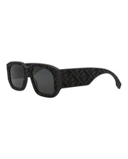 Fendi Square Sunglasses Black Grey (FE40113I-52-02A)