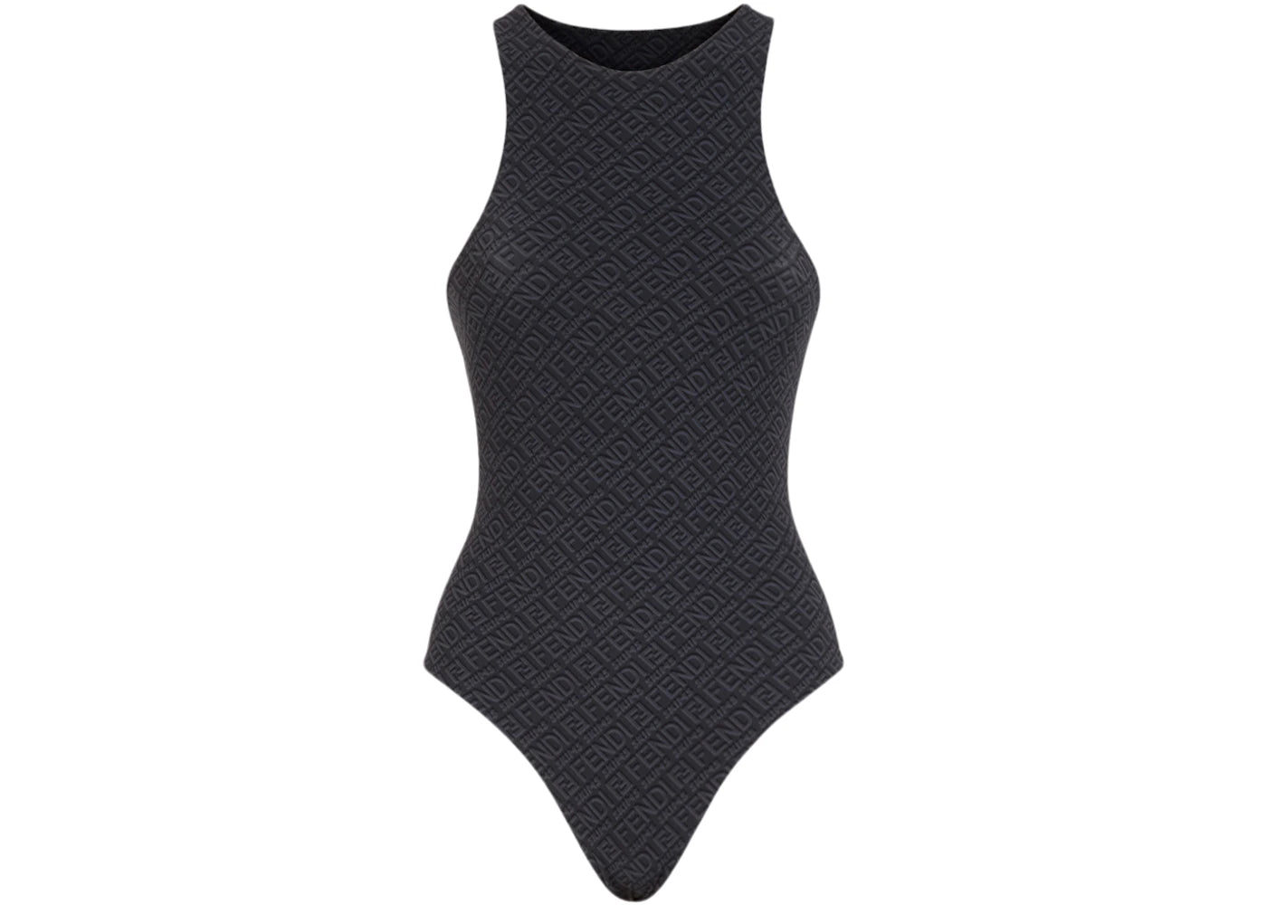 Fendi x SKIMS High Neck Bodysuit Black
