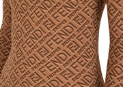 Fendi x SKIMS Mock Neck Long Sleeve Bodysuit California