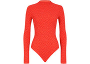 Fendi x SKIMS Mock Neck Long Sleeve Bodysuit Georgia