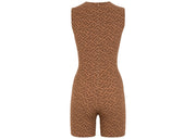 Fendi x SKIMS Sleeveless Mid Thigh Bodysuit California