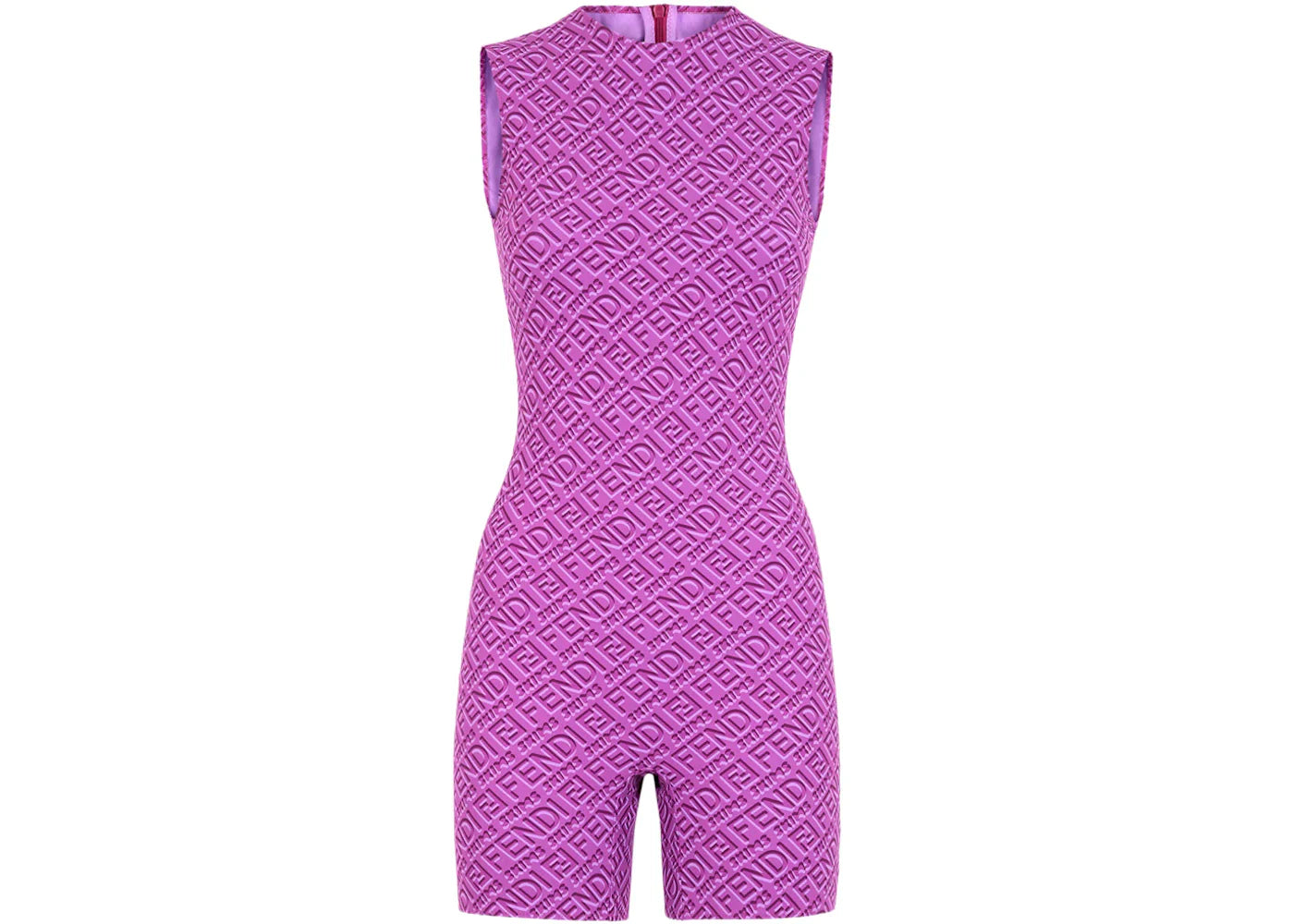 Fendi x SKIMS Sleeveless Mid Thigh Bodysuit Colorado