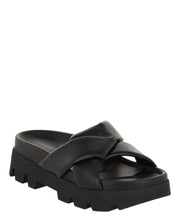 Ferragamo Air Lug Leatherandals Black (Women's)