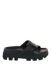 Ferragamo Air Lug Leatherandals Black (Women's)