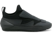 Ferragamo Leather Sock Style Sneakers Black (Women's)