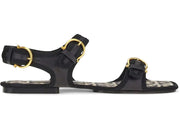 Ferragamo Sandal Black Gold (Women's)