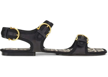 Ferragamo Sandal Black Gold (Women's)