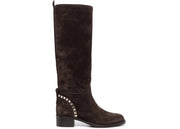 Ferragamo Tawnie Below-The-Knee Boots Brown (Women's)