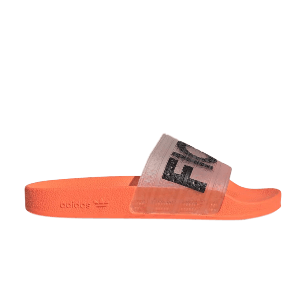 Fiorucci x adidas Adilette Slide Solar Orange