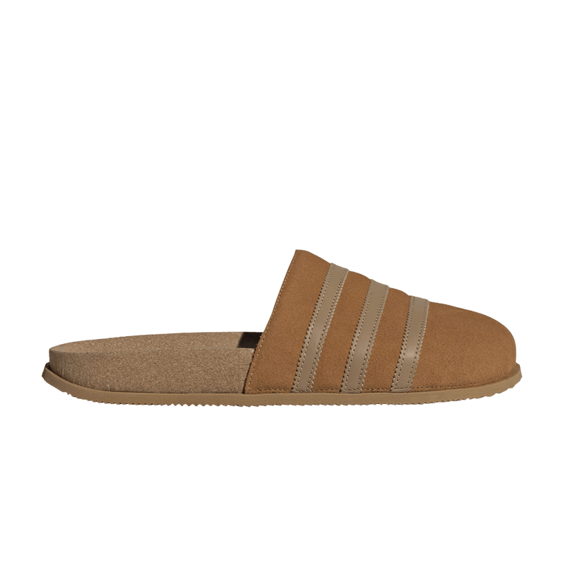 Adidas Adimule Leather Slide Light Brown