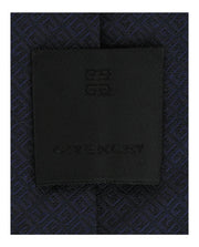 Givenchy 4G Silk Tie Navy/Blue