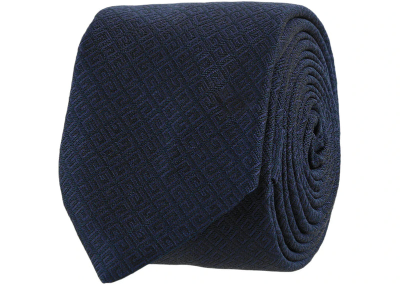 Givenchy 4G Silk Tie Navy/Blue