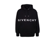 Givenchy 4G Slim Fit Hoodie Black/White