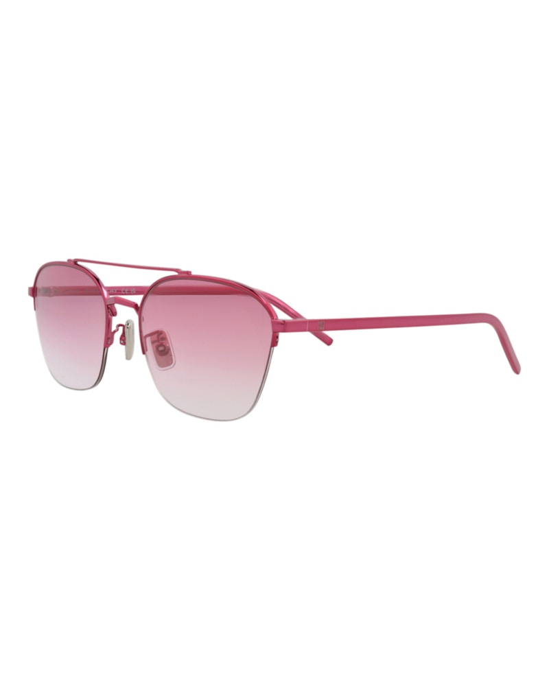 Givenchy Aviator-Frame Metal Sunglasses Pink Pink Violet (GV40004U-57-72Z)