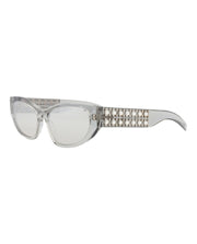 Givenchy Cat Eye-Frame Acetate Sunglasses Grey Grey Silver (GV40078I-56-20C)