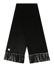 Givenchy Diagonal Logo Evening Scarf Black