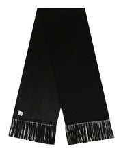 Givenchy Diagonal Logo Evening Scarf Black