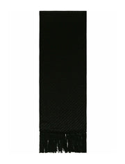 Givenchy Diagonal Logo Evening Scarf Black