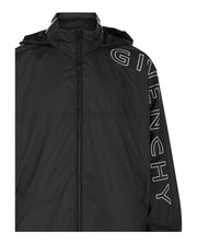 Givenchy Embroidered Logo Windbreaker Black