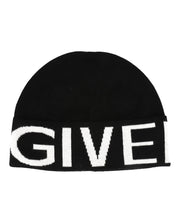 Givenchy Jacquard Logo Beanie Black/White