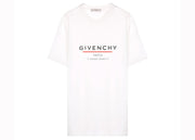 Givenchy Label Oversized T-Shirt White